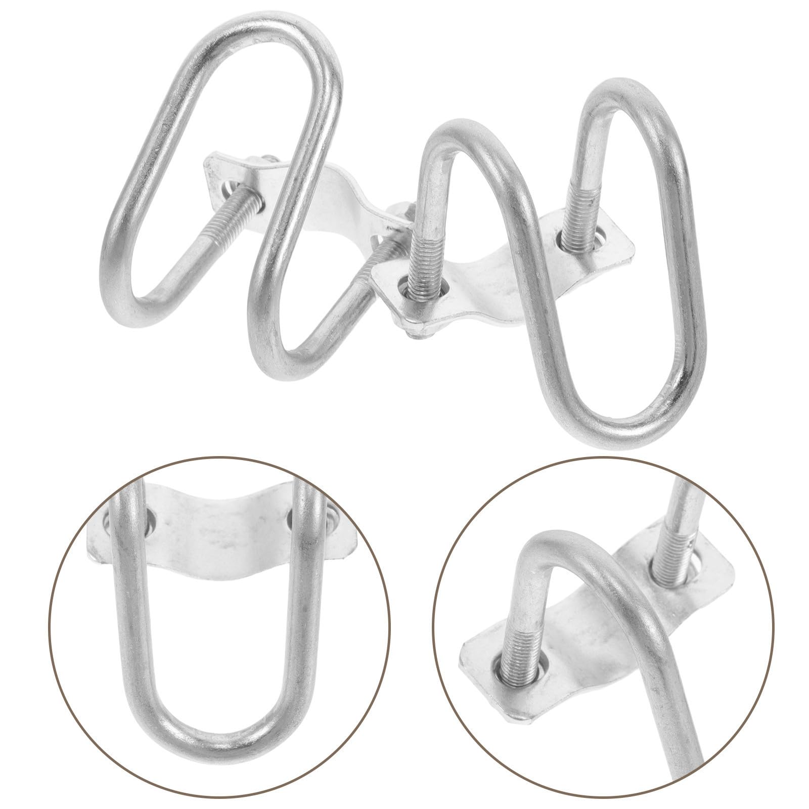 BESPORTBLE 10 Pièces Collier de Serrage Croisé pour Tuyau M8 en Acier au