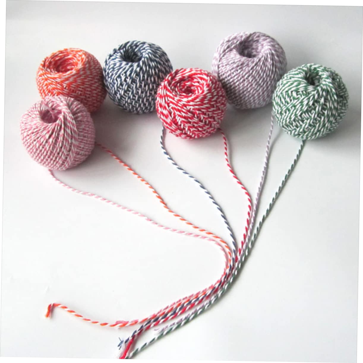 Cuerda de Yute Hecha a Mano, 14 Rollos de Arpillera | Colorida, Gruesa y Resistente, Uso Práctico para Embalaje y Atado, No Daña los Artículos Color Aleatorio