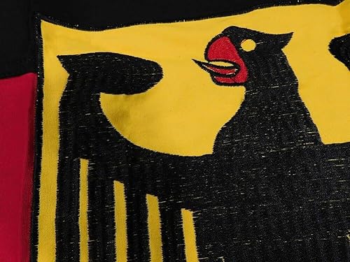 Miniatura 5 de Premium 3x5 Embroidered Sewn Germany Deutschland 100% Cotton Flag 3'x5'