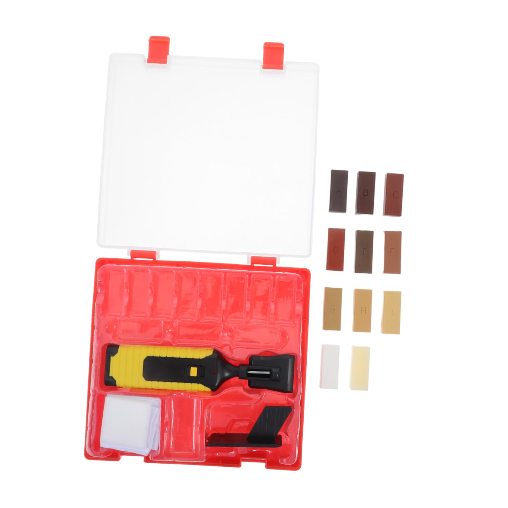 SHINEOFI Herramientas Para Reparación De Suelos De Madera y Laminados Incluye Kit De Reparación De Arañazos Para Uso Doméstico Suelos y Muebles