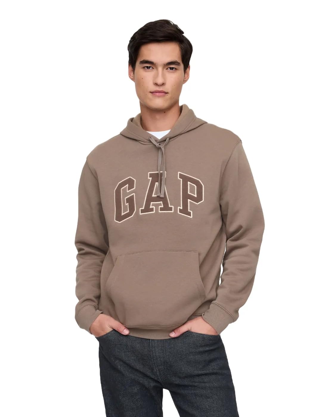 Gap Men's Plymouth Rock Heritage Logo Pullover Hoodie, Xxl