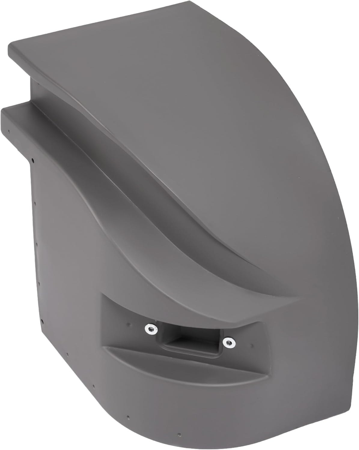 ALMULOO Right Corner Cap Compatible with Morgan Truck Replacement for 62664 Truck Body Curbside Caps Plastic(PP) Unfinished Gray Passenger Side
