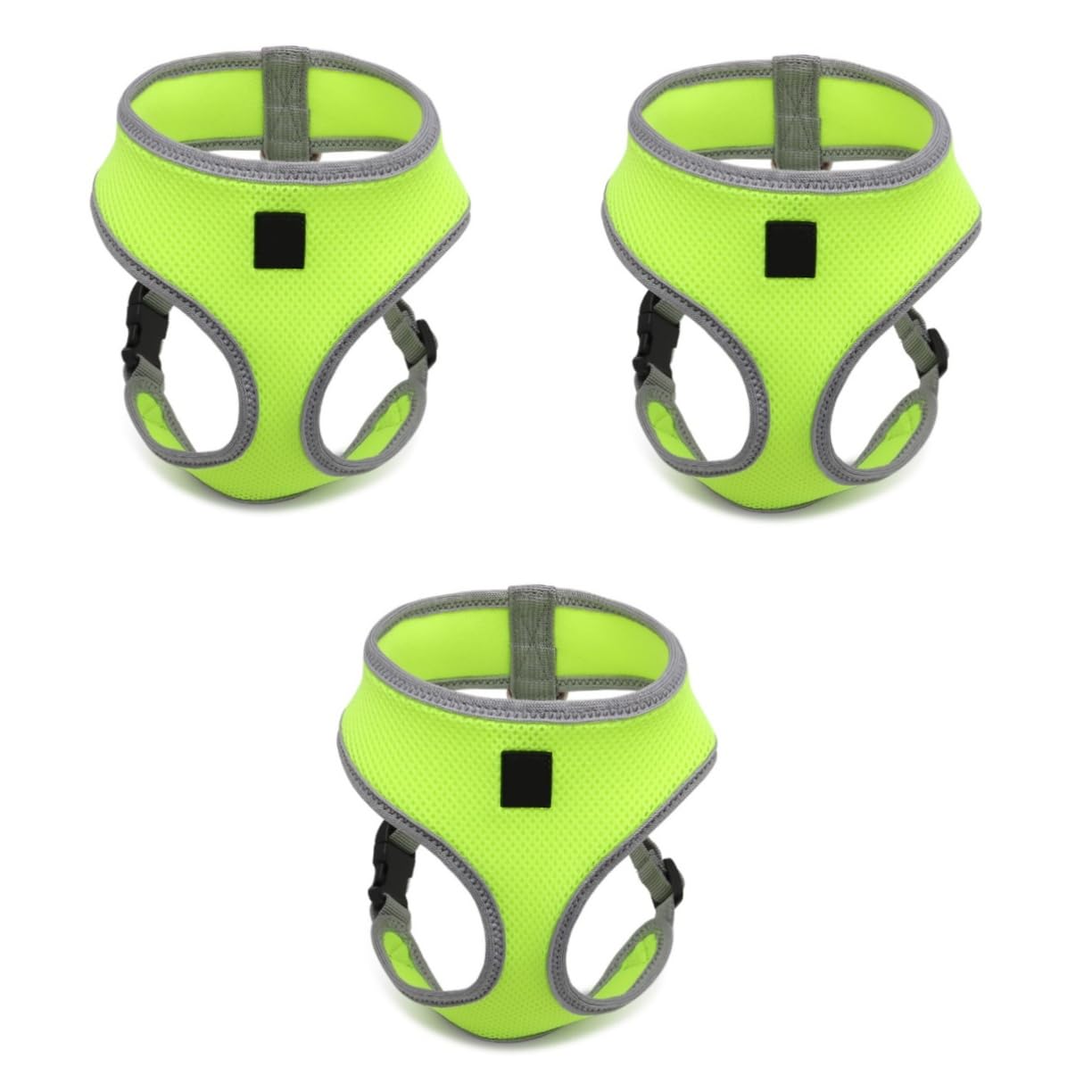 YARNOW 3 Pz pettorina per cani gilet per cuccioli cinghie della cintura di sicurezza cucciolo cinghia di sicurezza per animali domestici animale domestico Imbracatura anello della catena
