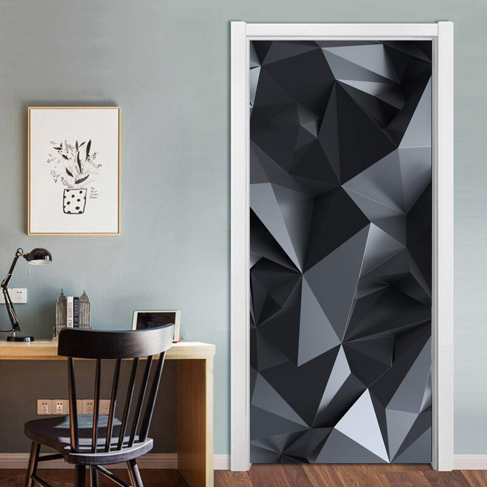 Stickers muraux 3D pour porte étanches déco maison pour chambre et salon moderne