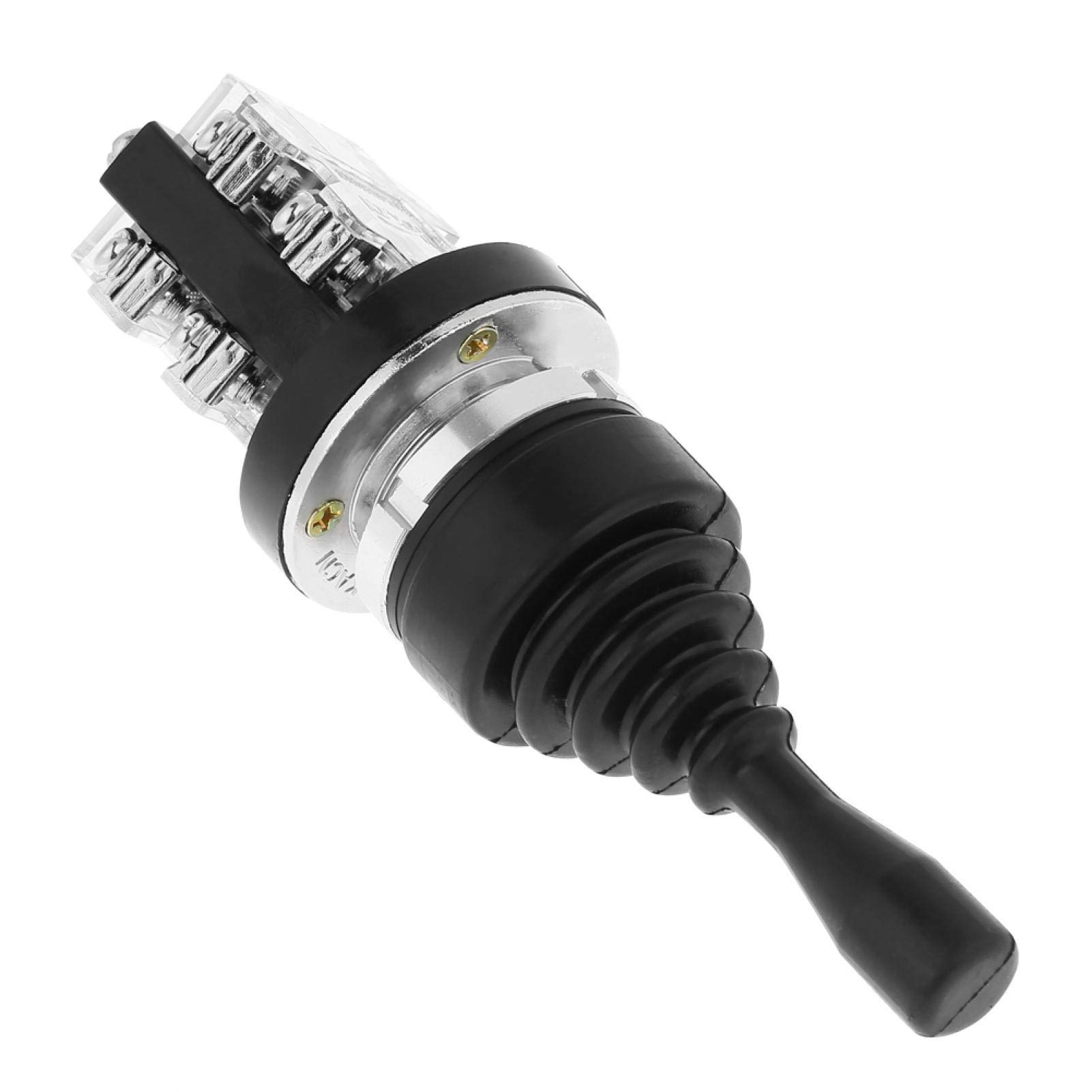 joystick interruptor + Akozon Interruptor de palanca de mando, Controladores Monolever 4 Posici¨®n 4NO Reemplazo de resorte Joystick moment¨¢neo Reemplazo Para HKAI-41Z04, 220V / 380V