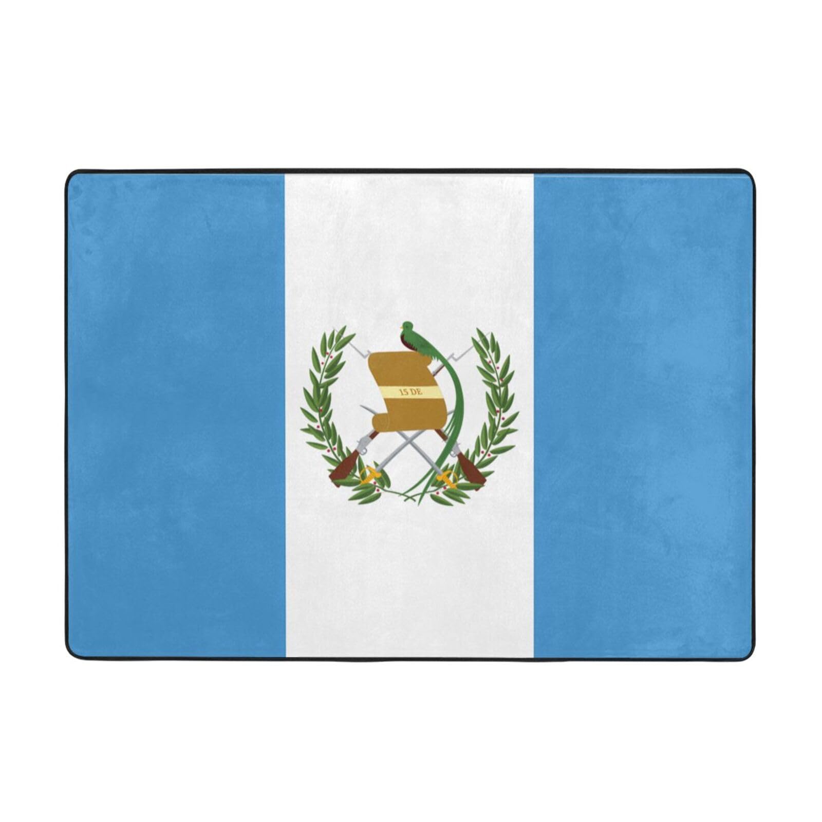 Tapis de sol Guatemala en flanelle pour un bureau chaleureux
