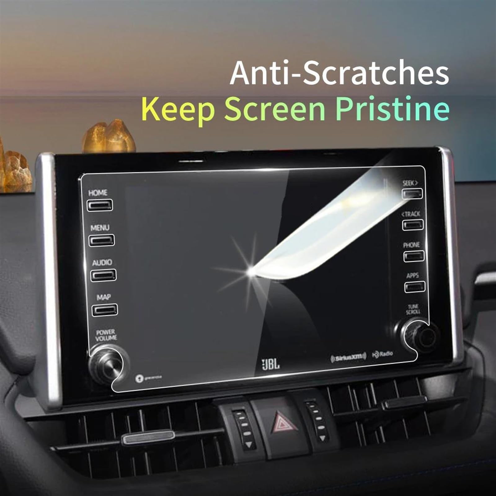 Ochraniacz ekranu ze szkła hartowanego Carplay Automoties do RAV4 2021