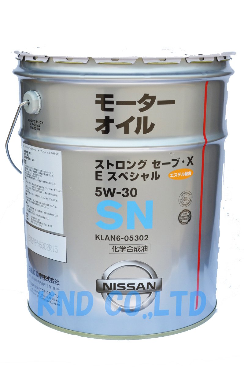 Amazon | 日産純正 エンジンオイル ストロングセーブX Eスペシャル SN 