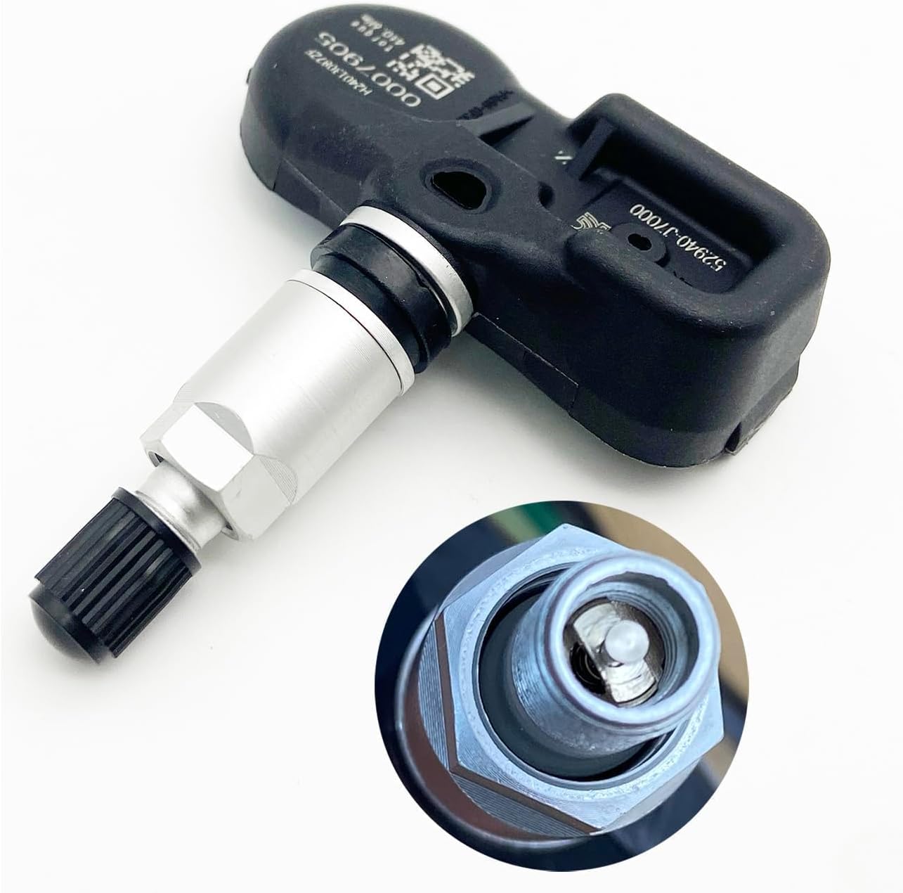 Pre-Programmed TPMS Sensor Compatible with Kia Forte 2019 2020 2021 2022 2023 433MHz Tire Pressure Monitoring System Sensor Replace# 52940-J7000, 52940J7000 (4 PCS)