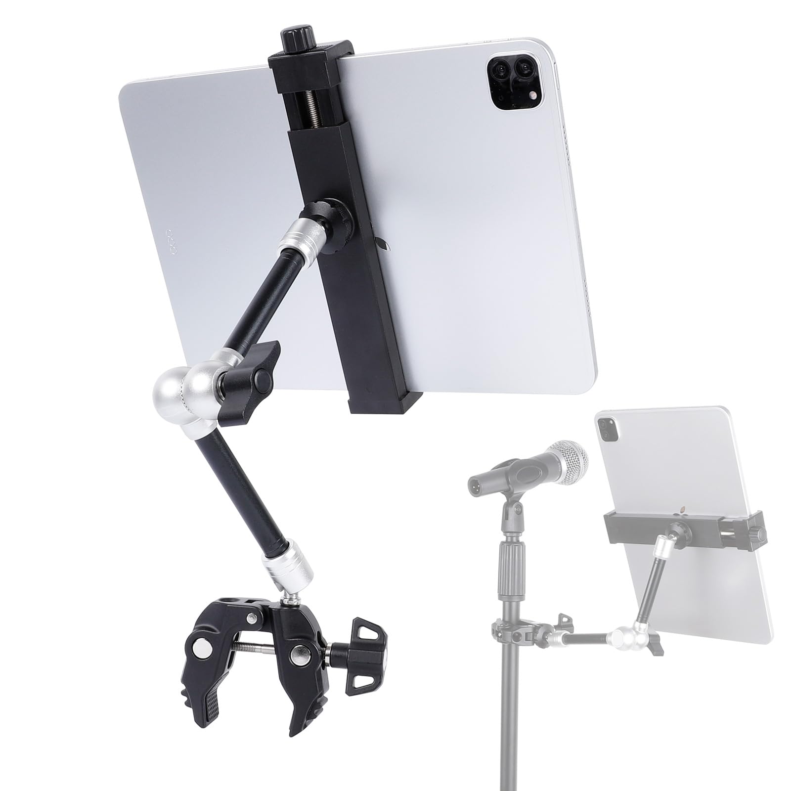 Robust Clamp Music Mount Tablet Holder for iPad PRO 11