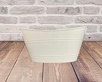 Vista 5 de Personalized Easter Bunny Basket With Name - Custom Bucket with Handles - Large Pail for Egg Hunting