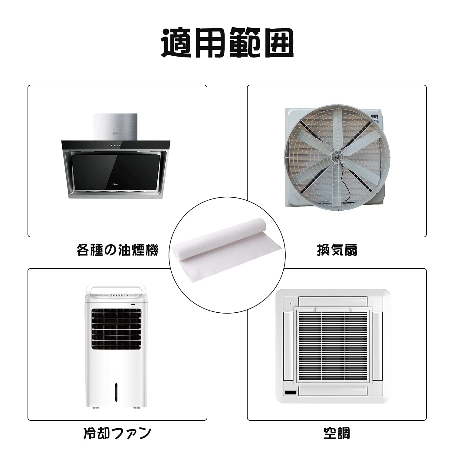 【マキ24枚】レンジフード 換気扇 フィルター Amazon.co.jp: Doyeemei 24枚入り 換気扇フィルター レンジフード