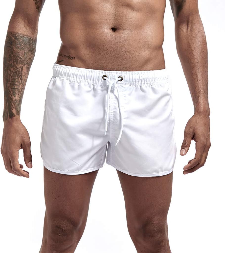 Short De Sport Polyvalent Pour Homme - Séchage En 5 Minutes - Couleur Unie - Pour La Plage, Le Sport, Le Fitness, La Course à Pied, La Randonnée, Le Séchage Rapide