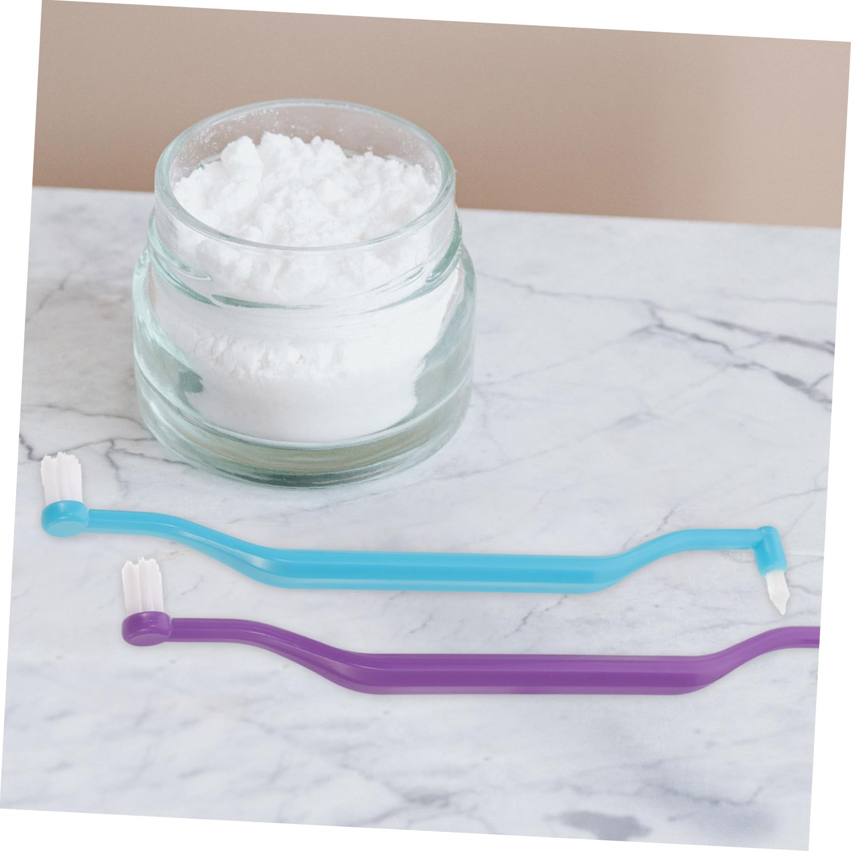 Beaupretty 16 Pièces Brosse À Dents Double Tête Brosse À Dents De Voyage Brosses Interdentaires De Gomme Brosses Interdentaires De Voyage Brosses À Dents Coniques Résistantes À L'Usure