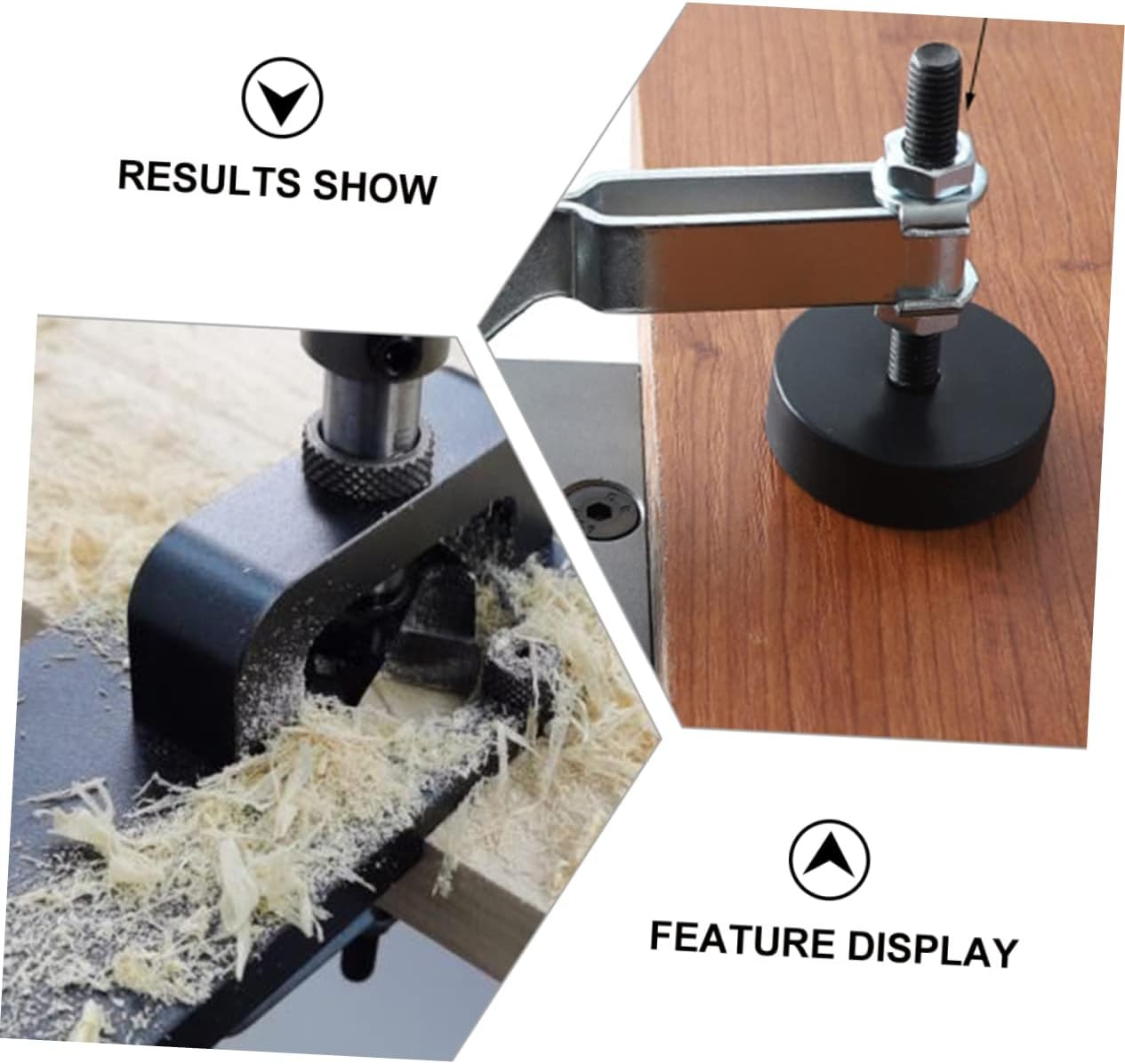 jojofuny 35mm Hinge Hole Locator Set Woodworking Hinge Hole Opener Positioning Tool for Cabinet Doors Punching Tool for Accurate Drilling and Installation