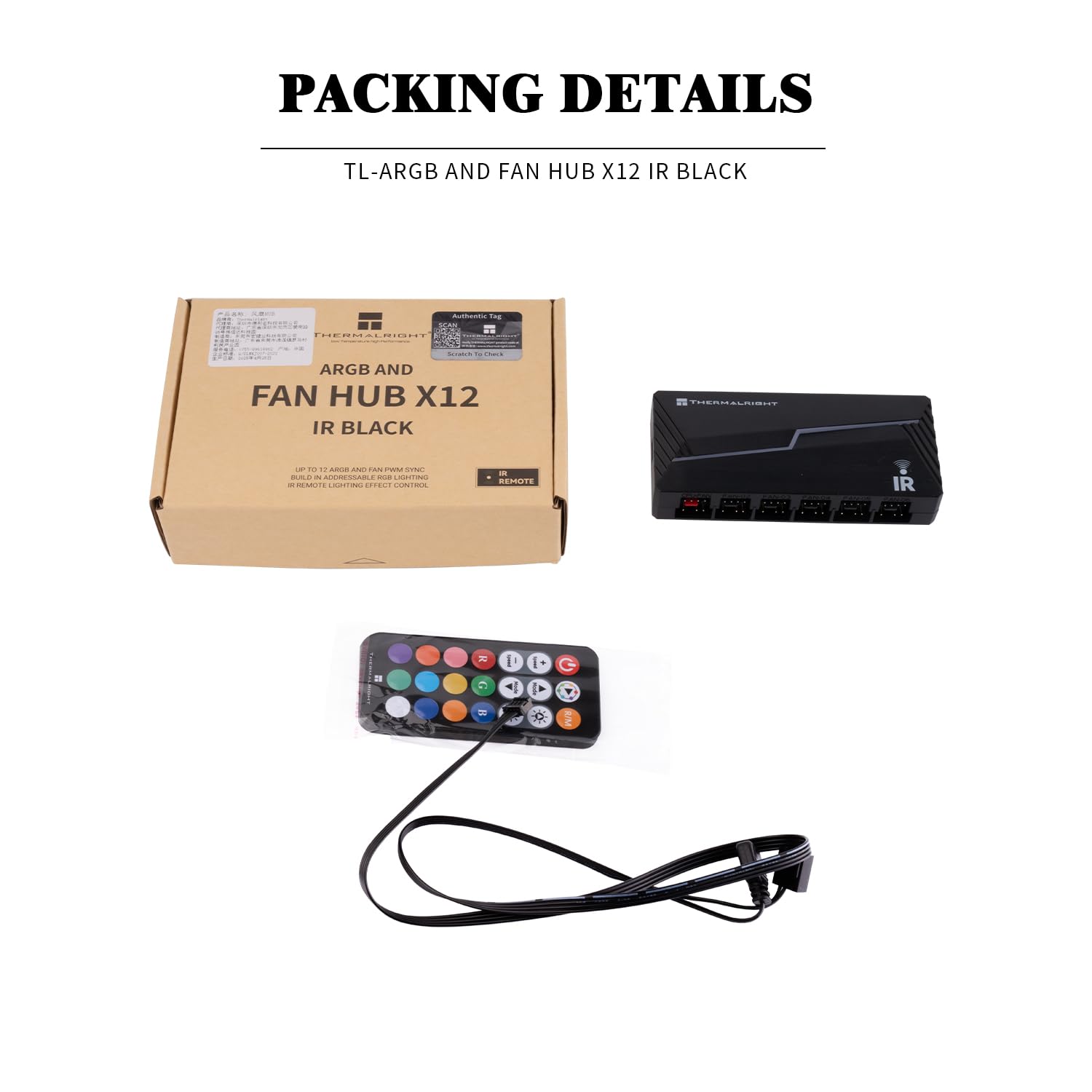 Thermalright ARGB Fan Hub - Control 12 Fans! -2