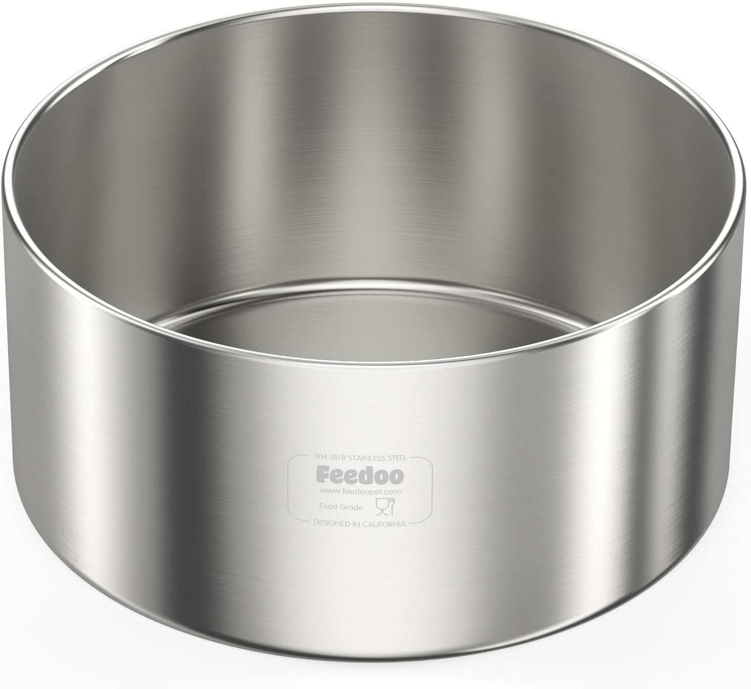 1Gallon Double Layers 304 Stainless Steel Dog Bowl - Insulated & Durable | Non-Slip Base | Easy to Clean | BPA-Free Safe Dog Food and Water Bowl