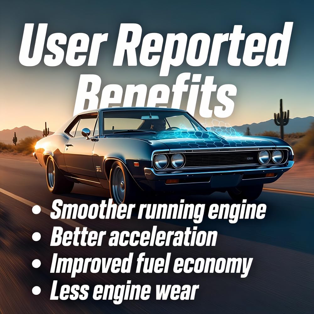 Tri-Ex2 20W-50 Synthetic Blend Motor Oil – Patented Ceramic Coating – Extreme Heat Protection - More Power - Reduced Wear - Extended Engine Life (1Gallon)