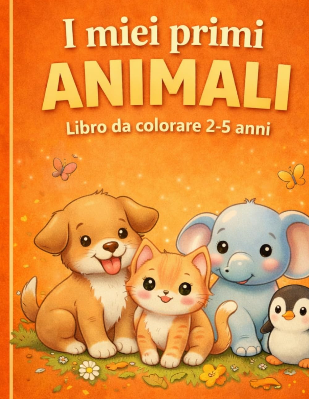 I miei primi animali: Album da colorare 2-5 anni (Album da colorare per bambini)