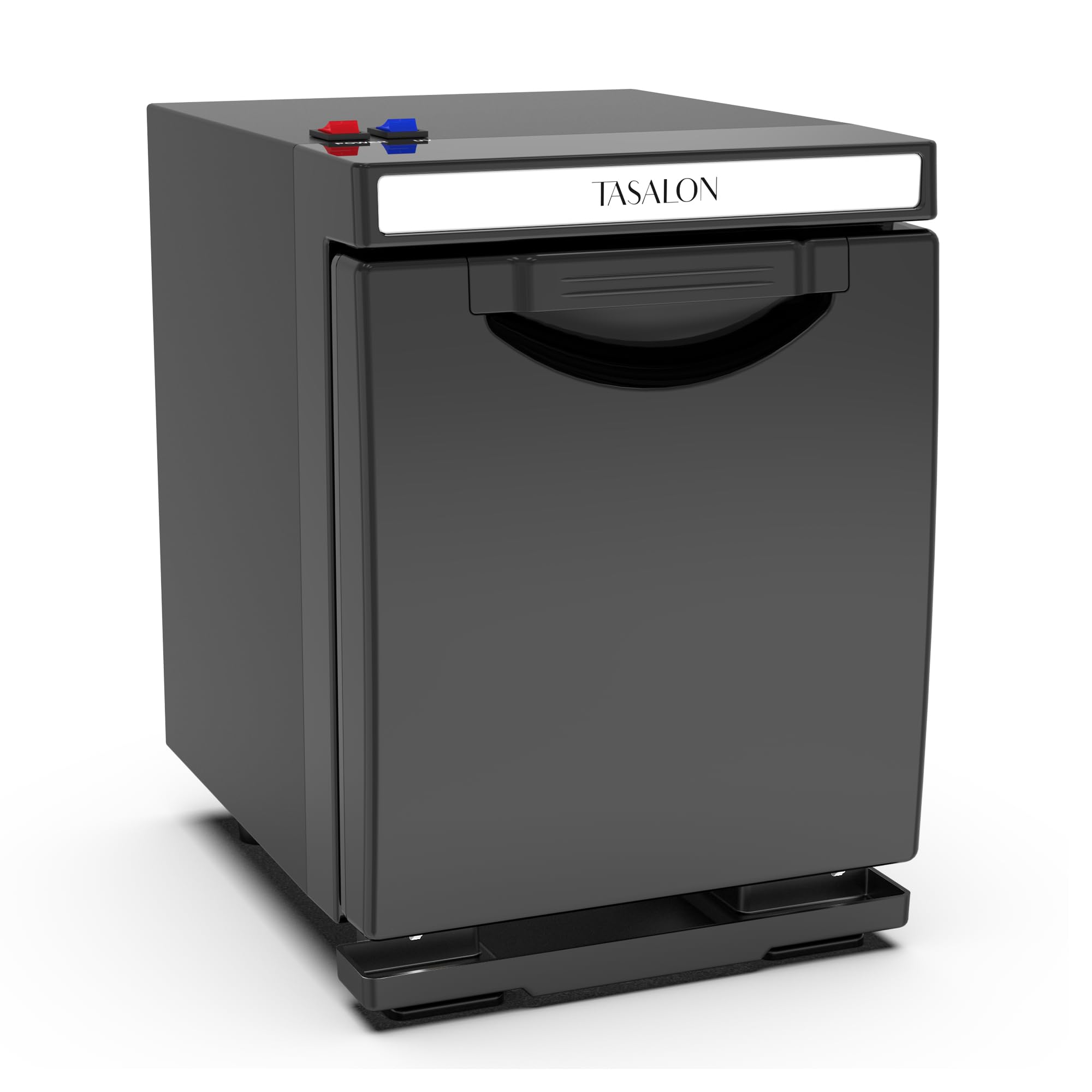 Photo 1 of TASALON 5L Hot Towel Warmer Cabinet, Aluminum Inner Chamber - Black