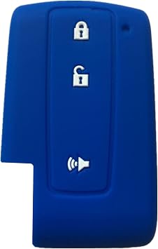 Silicone Keyless Entry Remote Control Key Fob Cover Case protector Replacement Fit For Toyota 2+1 Button for 2004 2005 2006 2007 2008 2009 Prius MOZB31EG MOZB21TG