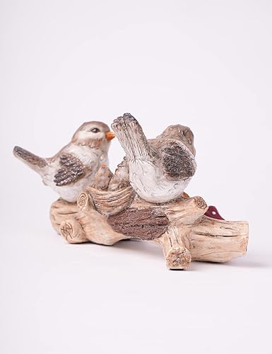 Miniatura 8 de HAUCOZE Estatua de la familia de pájaros, decoración moderna, escultura, estatua, regalos para el hogar, centro de mesa, manualidades, poliresina,