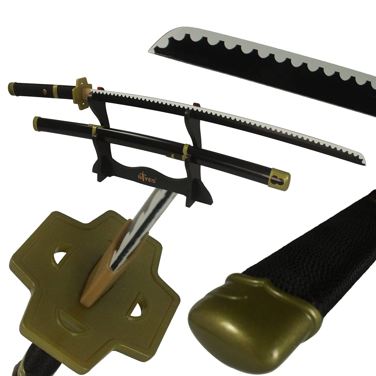 Auxier One Piece Sword Katana Swords Real Anime Sword Bamboo ...