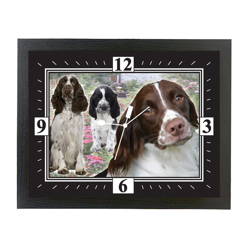 Personalised Gift Products English Springer Spaniel Dog Breed Group Gift Clock