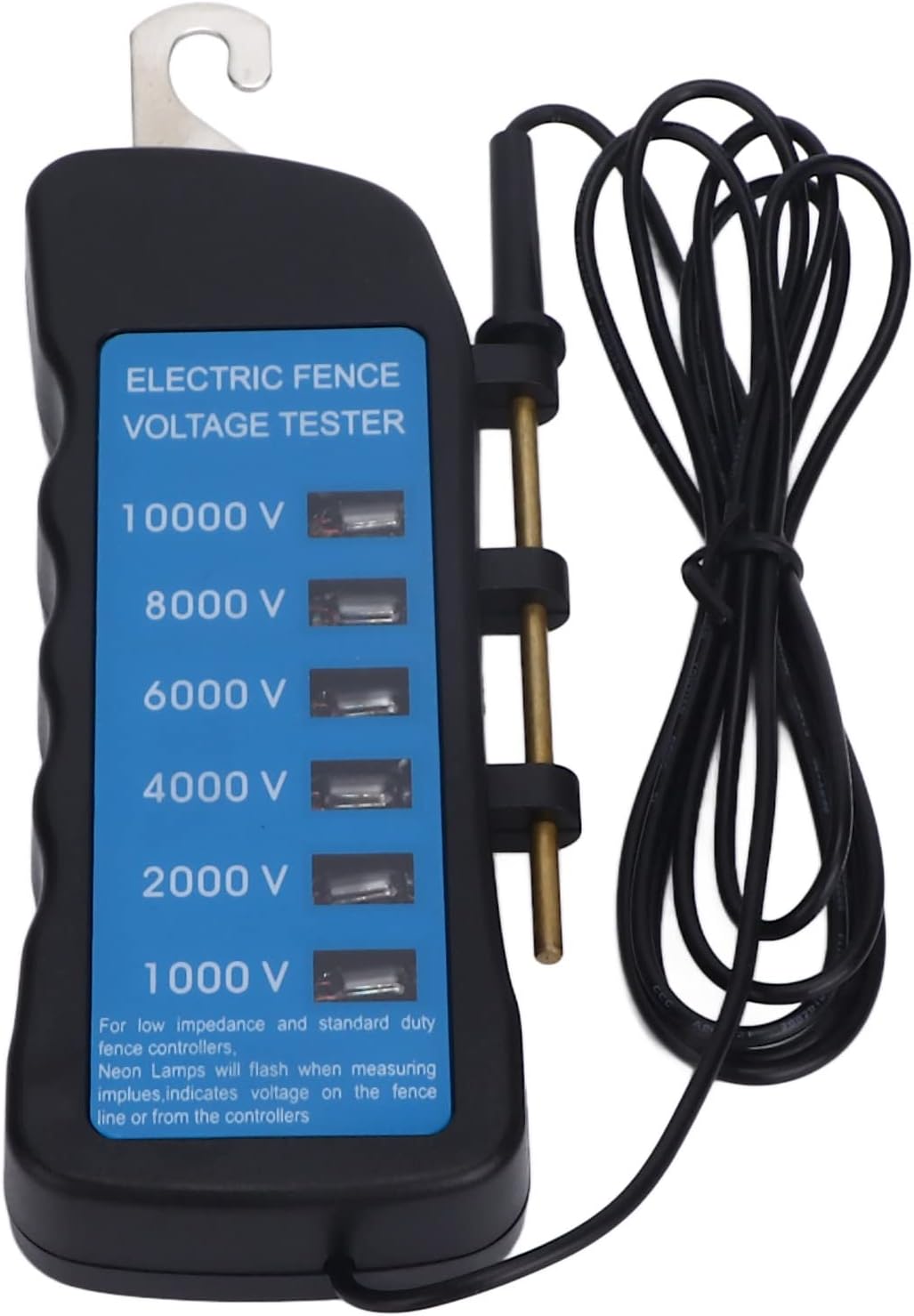 Rutland Essentials Fence Voltage Tester, Black Amazon.co.uk DIY & Tools