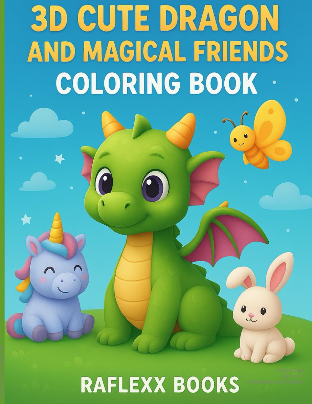Dragons & Magiical Friends Coloring Book: Adorable dragon & magical Kids coloring book