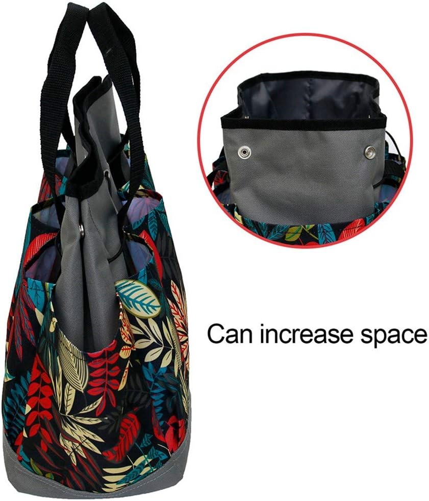 8 Multi Pockets Tote Garden Handle Tools Organizer Storage Bag Portable Garden Tool Bag