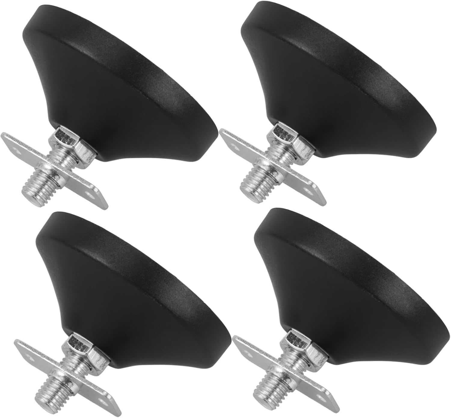 4pcs Heavy Duty Swivel Leveling Feet for Table Football Adjustable Foot Levelers for Foosball Table Mats Skid Protection