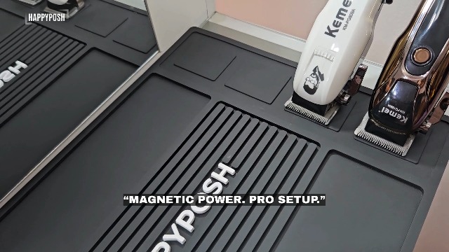 Amazon.com: HAPPYPOSH Magnetic Barber Mat, Barber Mats for