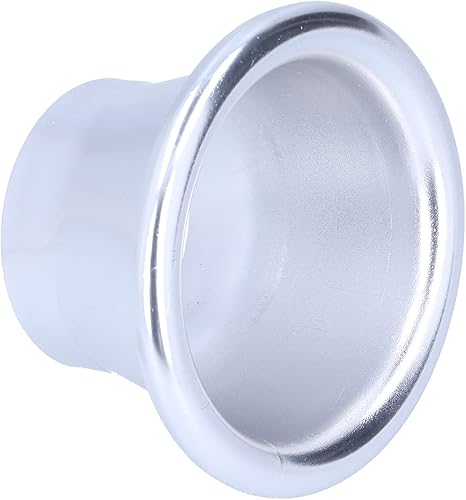 Miniatura 6 de Adaptador de bocina turbo, 2.6 pulgadas CNC de aluminio de entrada de aire frío Turbo Horn Velocity Adaptador de pila de automóvil Parte de