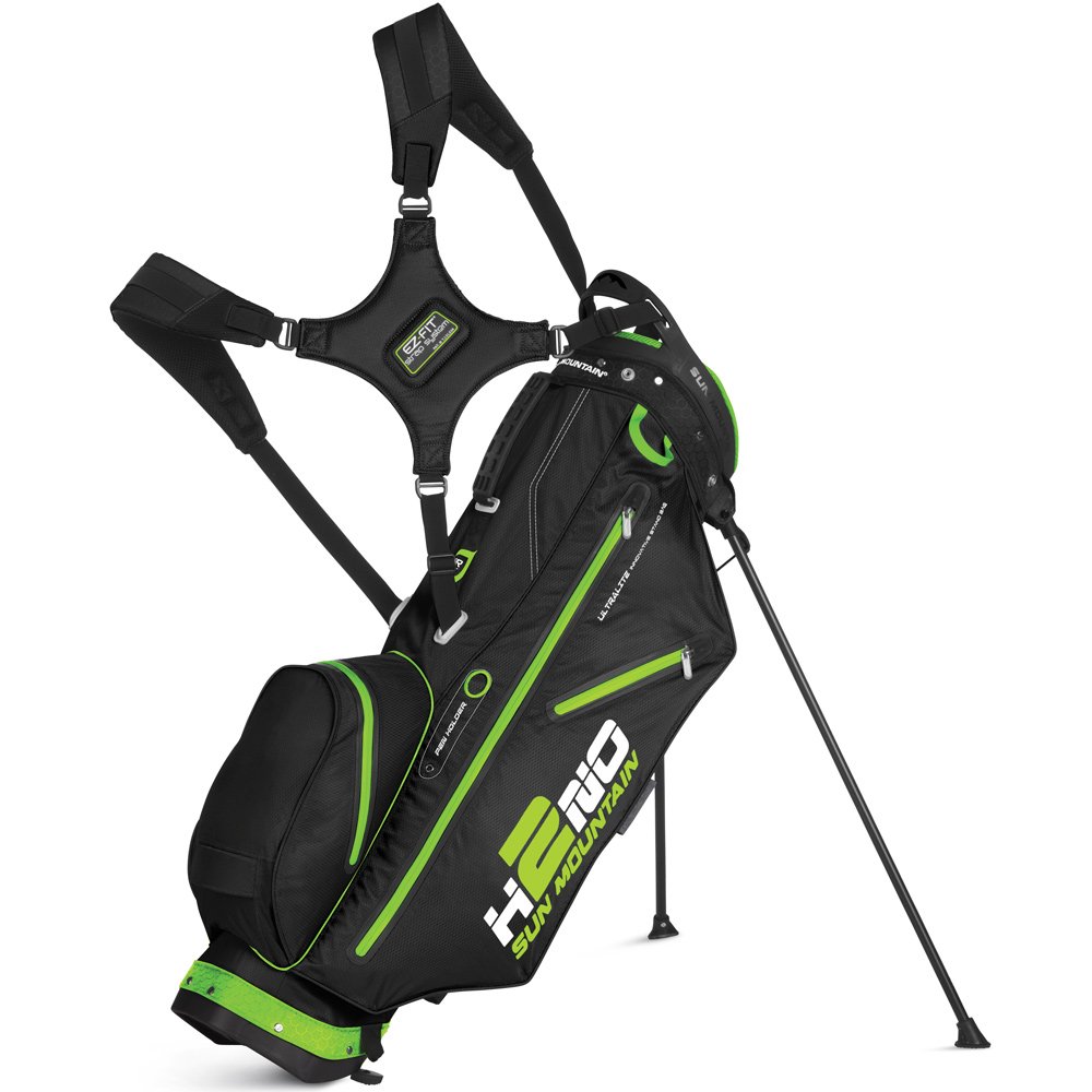 Sun Mountain H2No 2015 impermeabile ultra lite borsa da golf con supporto