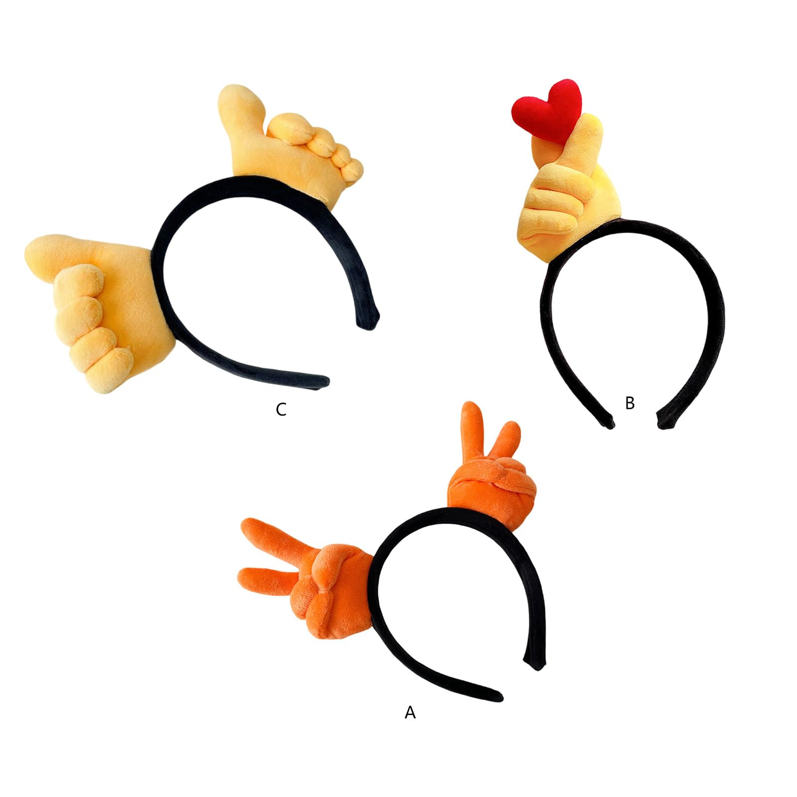 Simpatiche fasce natalizie, fascia per capelli natalizia - Fascia per capelli natalizia dei cartoni animati, per capelli per feste di festival per souvenir