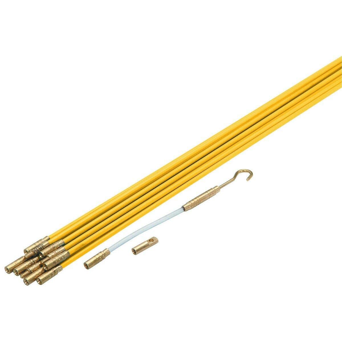 Buy Mandycng Cable Pulling Rod 33' Wire Fiberglass Wire Running Rod
