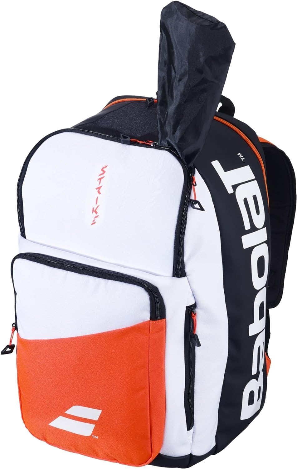 Babolat Pure Strike 4th Gen Tennis Backpack, White/Black/Red