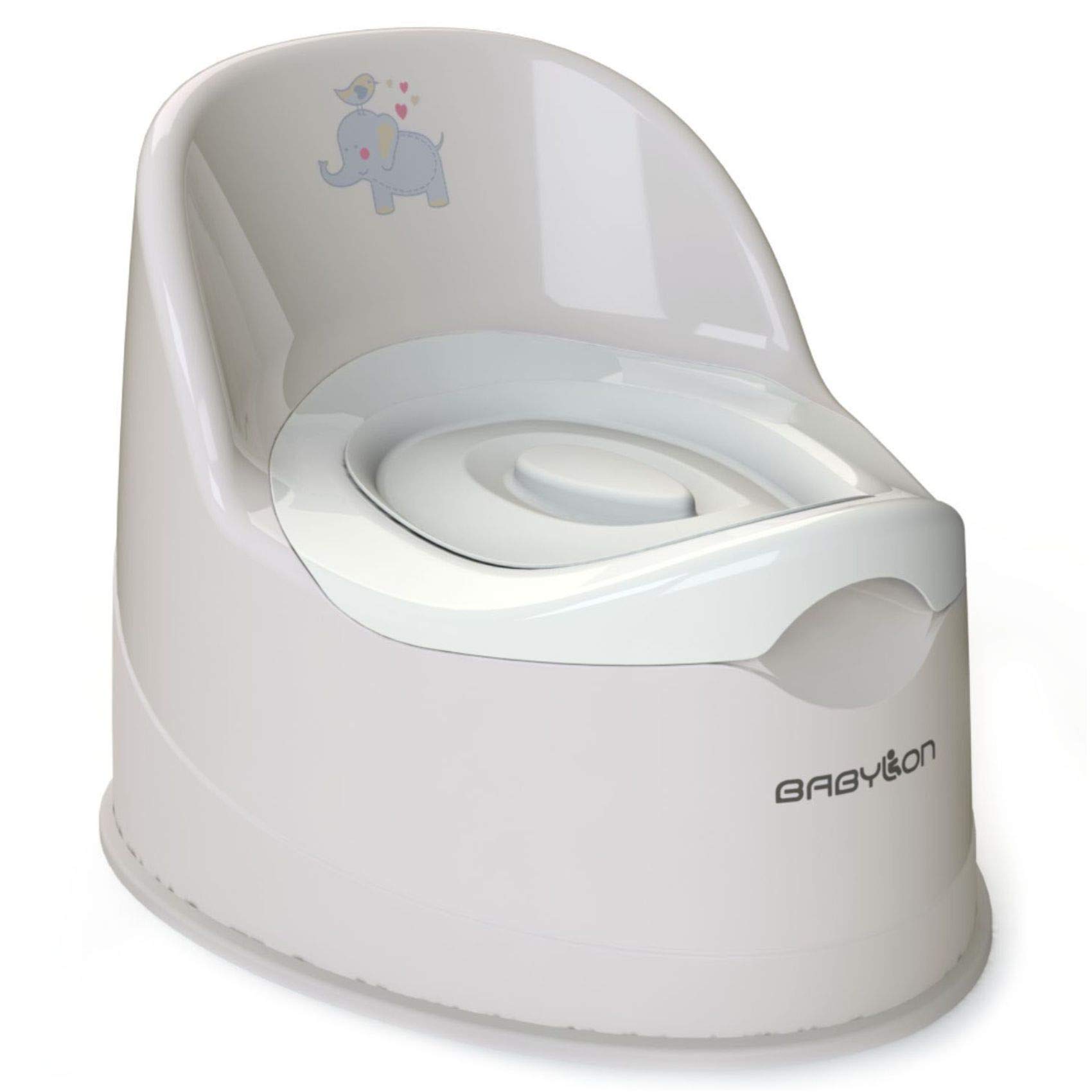BABYLON Giant Kids Potty with Lid+Bowl, from 1 Year, Grey โ image 1