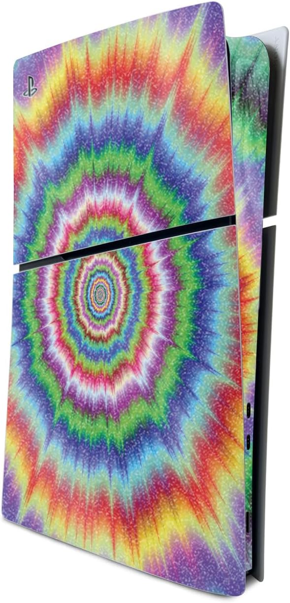 MightySkins Glossy Glitter Skin Compatible with Playstation 5 Slim Digital Edition Bundle - Butterfly Hangout | Protective, Durable High-Gloss Glitter Finish | Easy to Apply | Made in The USA