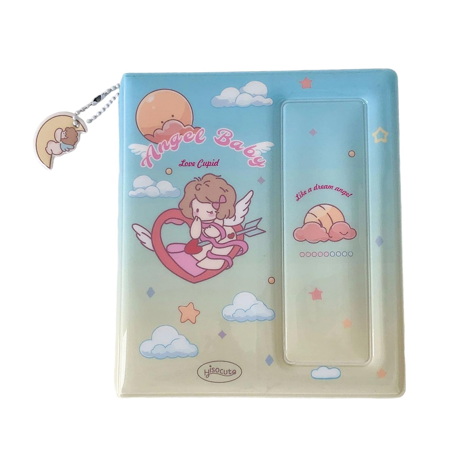 ordinarYone 6Inch Photo Album 20 Pockets Photo Card Folder Photocard Collection Album Portable Card Organiser for Sticker Note Cards