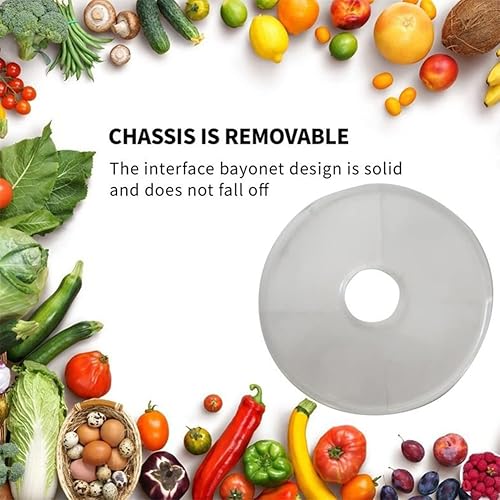 Miniatura 6 de Bandeja redonda de frutas de cuero de frutas antiadherente Deshidratador de silicona redonda Hojas de rollo de frutas Rollo de secado de máquina de