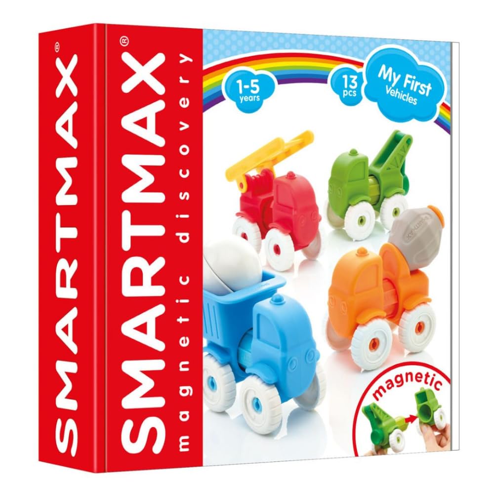 SmartMax My First Vehicles Magnetic Discovery Play Set Ages 1-5 Years