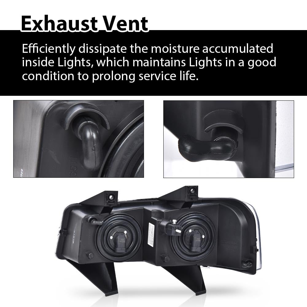 Kit De Phares Gauche Et Droit Compatible Avec VW Transporter T3 79