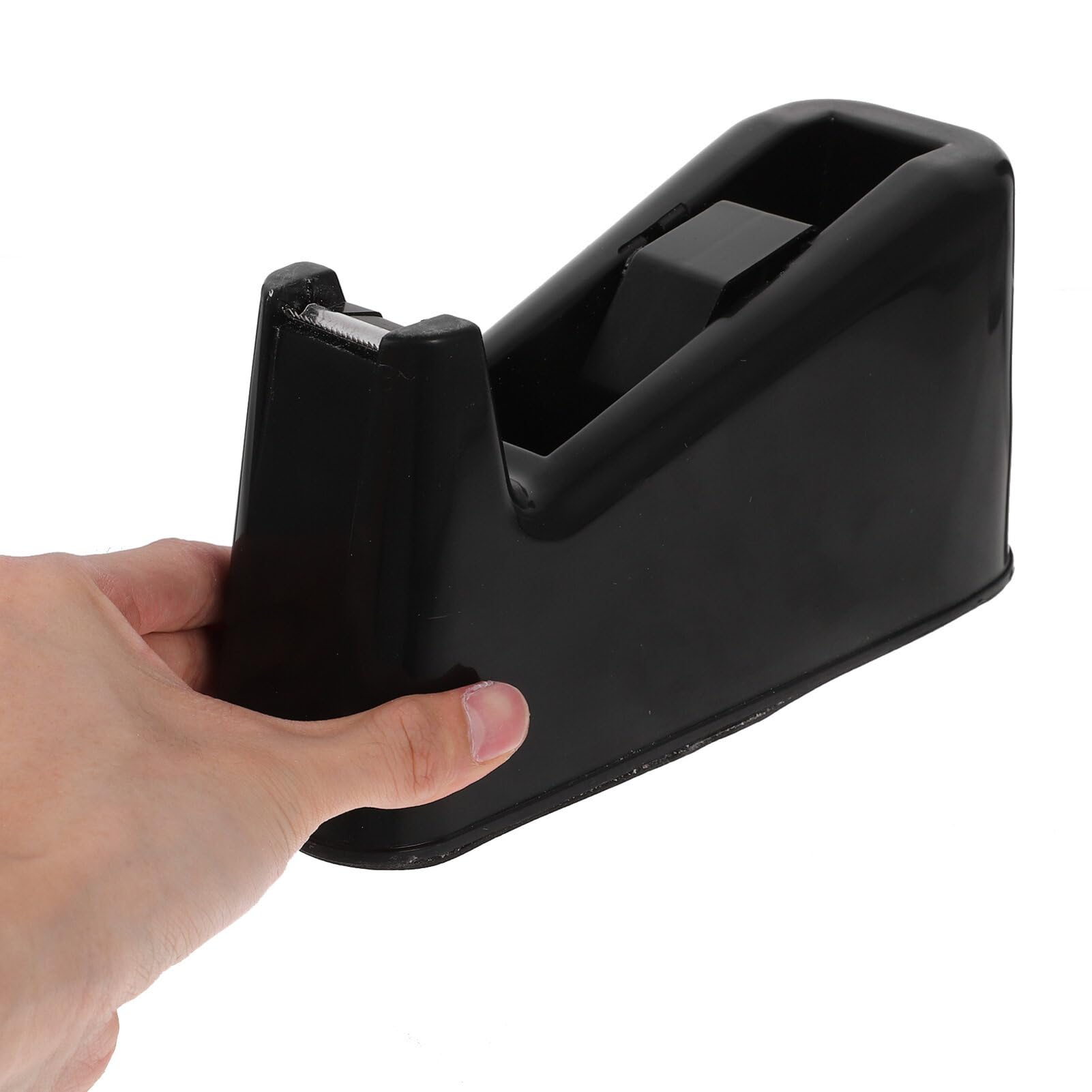 Dispenser Nastro da Tavolo Portatile in Abs Nero Taglierina