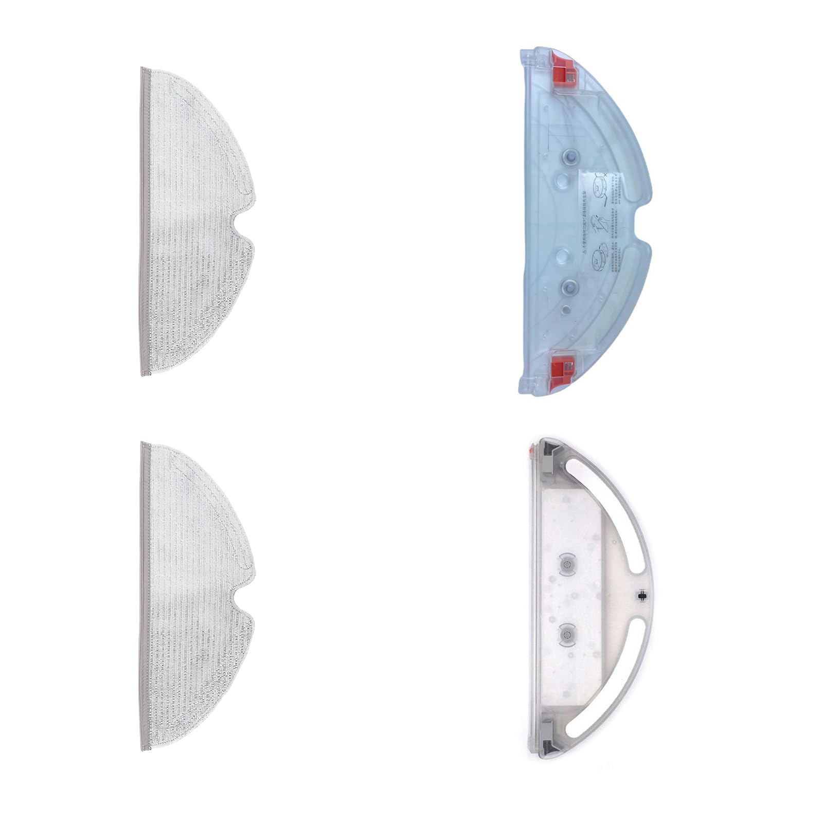Limtula Multicolor Accessories Mop Pad Mop Brackets Water Tanks Great For Robot Vacuum Models S50 T7 Easy Installation Wear Resistant Vacuum Part