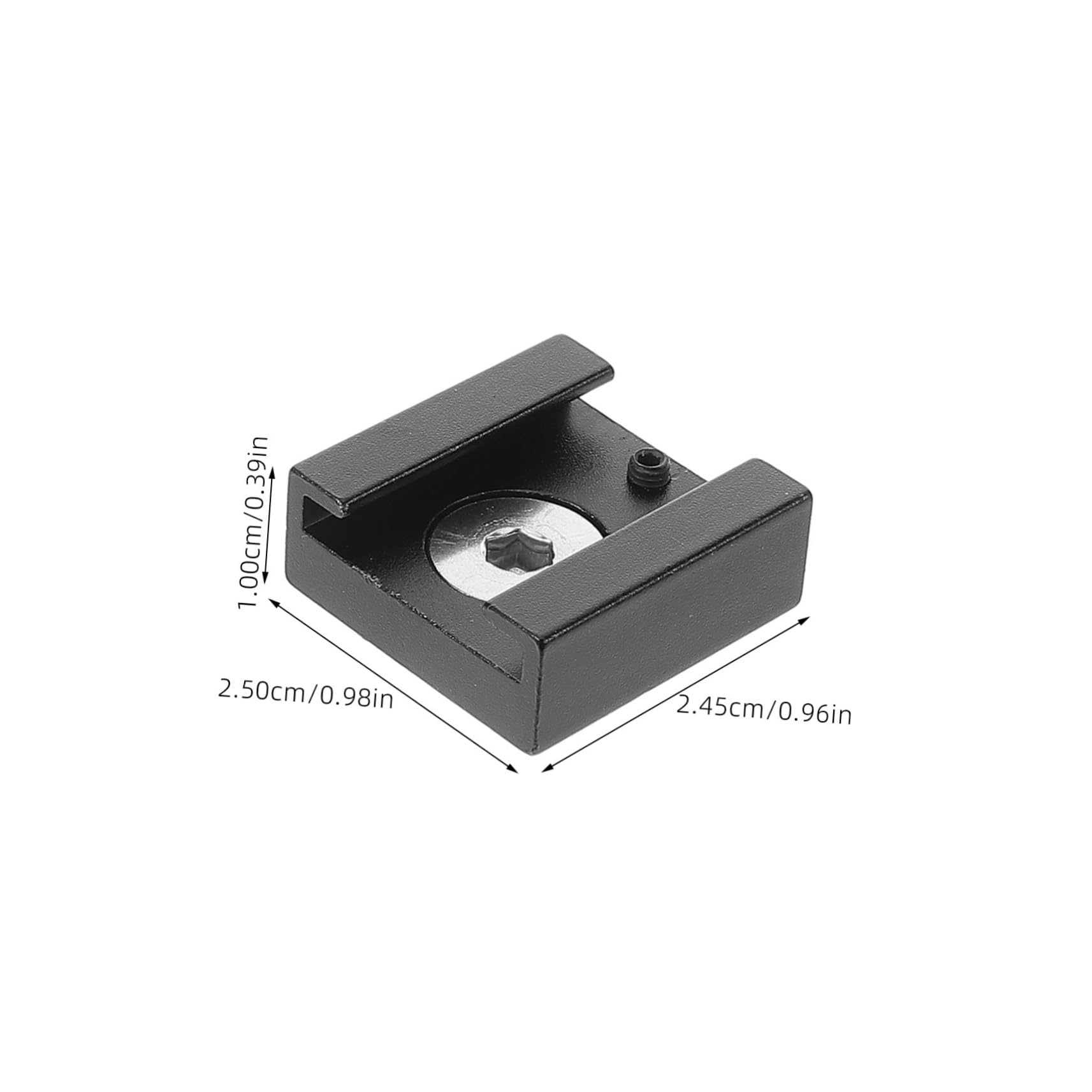 DOITOOL 3 Sets Professional Camera Accessory Mount Adapter Hot Shoe Mount for Led Light DSLR Compatible