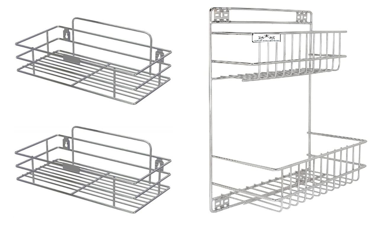 CR18 COLLECTION Combo Mounted Detergent Holder Multi Purpose Shelves Bath Room Shelves & 2 PCS Small Bathroom Shelf (B0BTPRHJCZ) Amazon Price History, Amazon Price Tracker