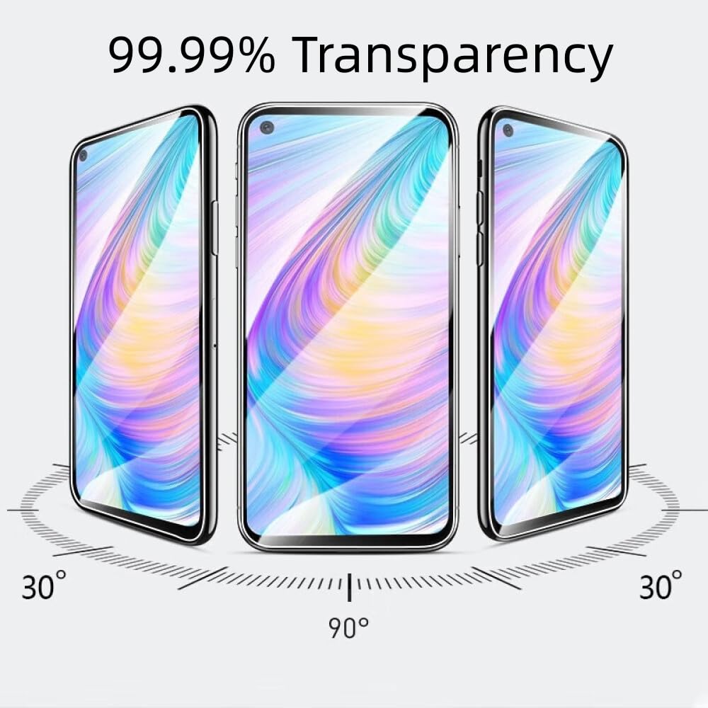 Verre Trempé Film OPPO A74 (5G), 2 Pièces Vitre Protecteur D'écran En - Foto 9