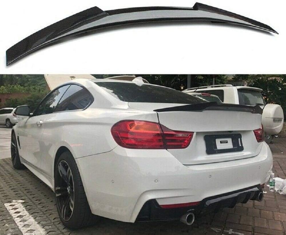 Carbon Fiber Rear Wing Spoiler Fit For BMW 4 Series Two Doors Car F32 Coupe 2014-2019 M4 Style
